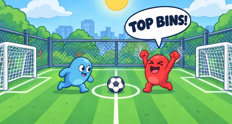 TOP BINS, a Buzzle classroom game